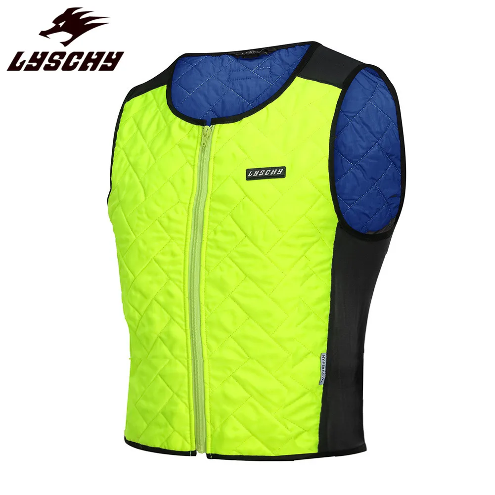 LYSCHY HyperKewl Cooling Sport Vest Moto Reflective Riding Waistcoat