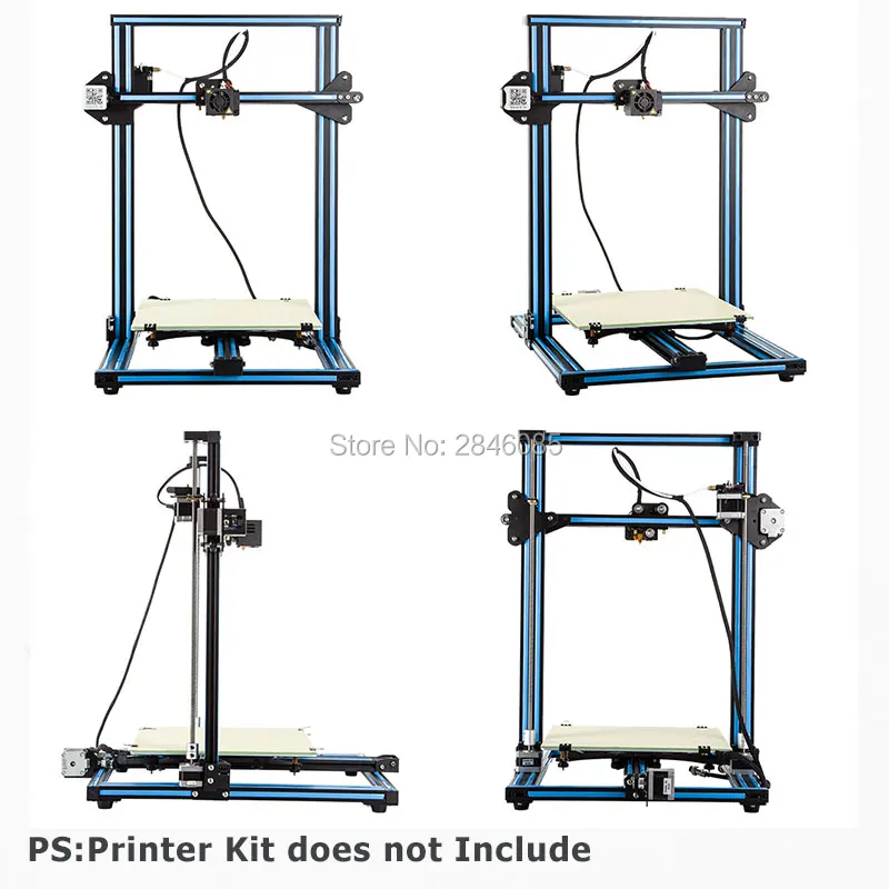 1 м/лот CREALITY 3D алюминиевая декоративная полоска для Ender 3 CR-10 или любого принтера