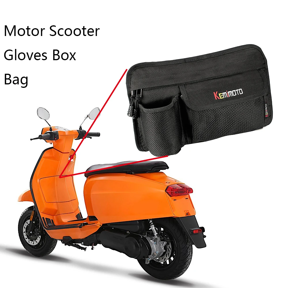 Motorcycle Glove Bags Storage Bag for All Vespa Model GTS LX LXV Sprint