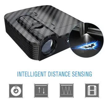 

Car Door Logo Light 2 Pack LED Car Wireless Projector Logo Spirit Shadow Light Door Lighting Welcome Lamp