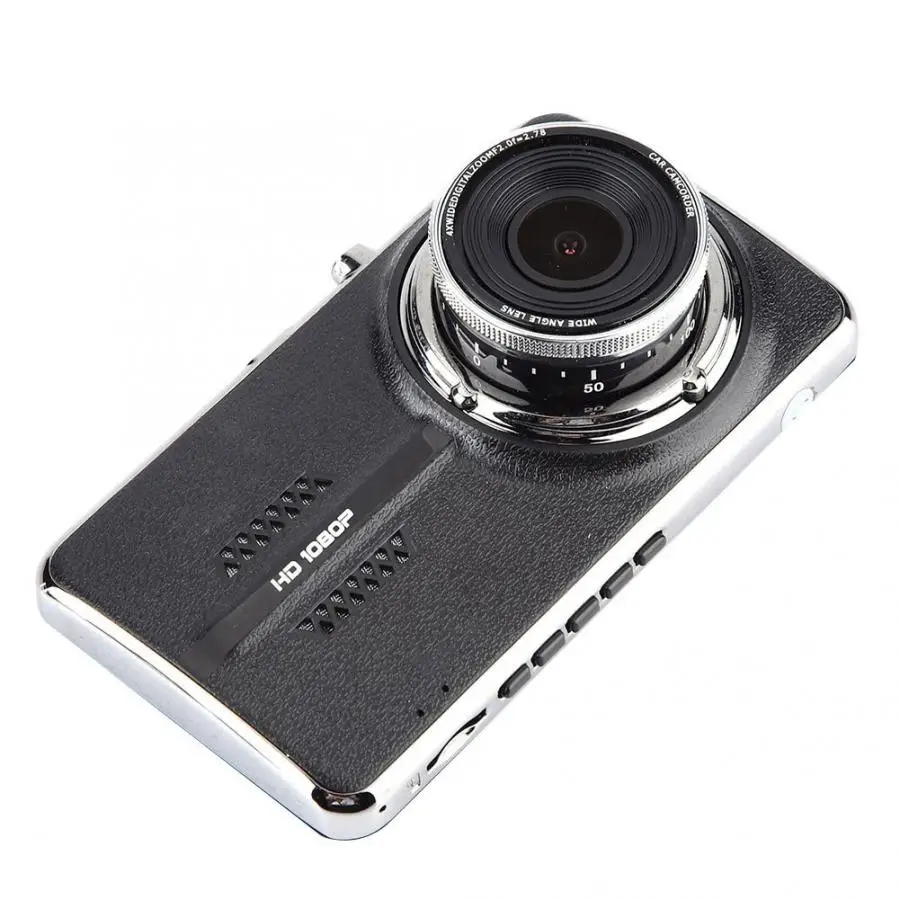 

Car DVR Driving Recorder 4inch HD 1080P Dual Lens Dash Cam Camera G-Sensor Loop Recording Car Camera Recorder