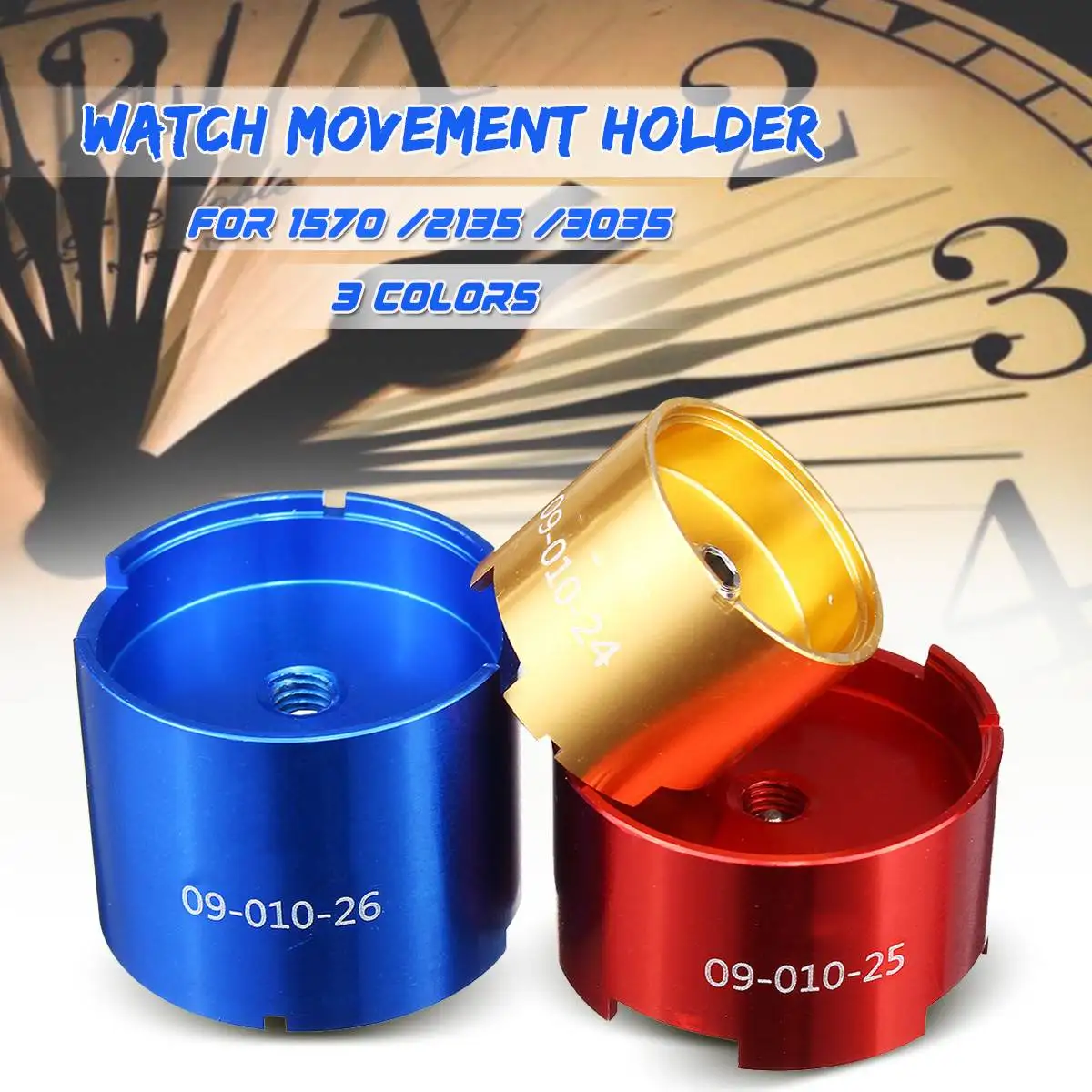

Watch Repair Tool Kit for RLX 1570 2135 3035 Watch Movement Holder Movement Chronograph