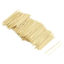 Бамбуковые зубочистки для приготовления коктейлей, Фруктовые палочки длиной 6,4 см, 600 шт
