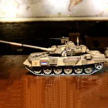Henglong 1/16 6,0 инфракрасный боевой Модернизированный Россия T90 RTR rc Танк 3938 с 360 башенкой красные глаза TH12986
