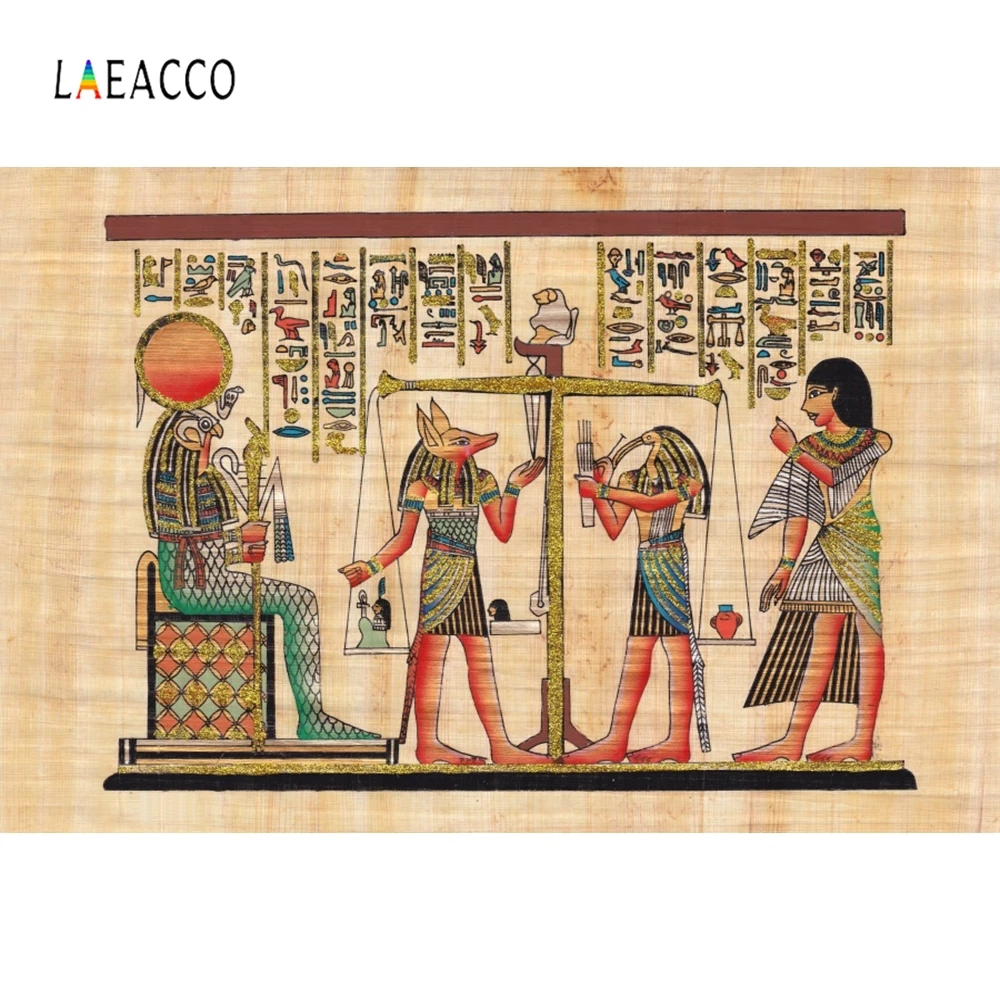 

Laeacco Ancient Egyptian Mural Frseco Scenic Backdrop Photography Backgrounds Customized Photographic Backdrops For Photo Studio