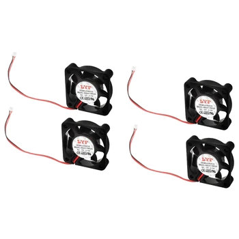 

4Pcs DC12V 0.1A 4cm Cooling Fan for Computer Case CPU Cooler Radiator