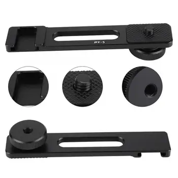 

Ulanzi PT-5 Vlogging Microphone Mount Tripod Adapter Bracket Stand for Sony A6400 A6500 A6300