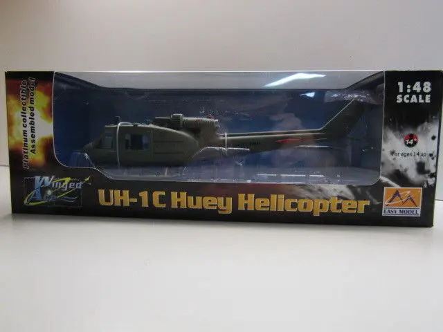 Easy Model 39319 1/48 Scale UH-1C U.S. Marines Huey Helicopter Finished Aircraft TH07476-SMT2