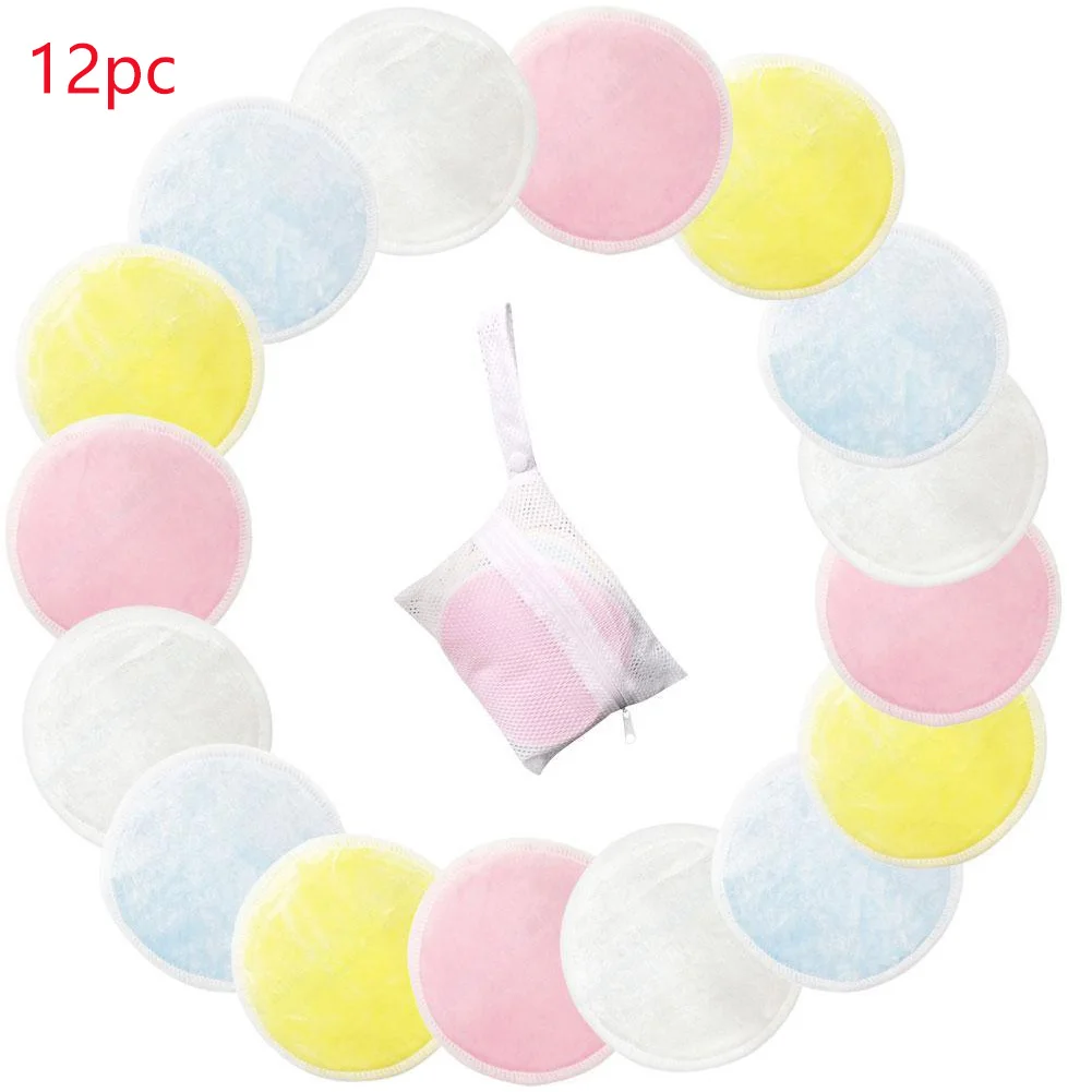 

Washable Skin Care Soft Bamboo Cotton Facial Cleaner Makeup Remover Pad Deep Cleansing Reusable Cosmetics Tool Face Wipes