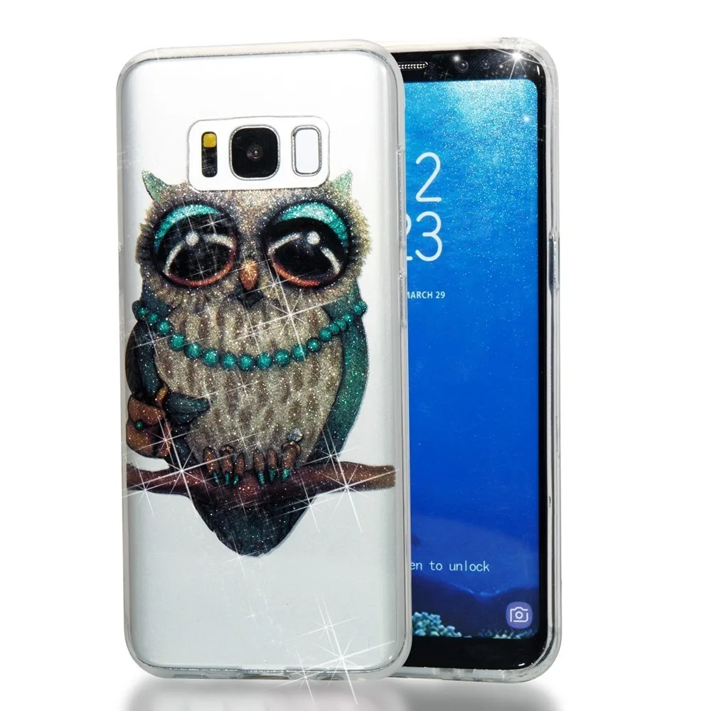 

Suqy Shockproof Clear Soft Case for samsung galaxy s8 Ultra Thin Cases Coque Protective Shell Cover