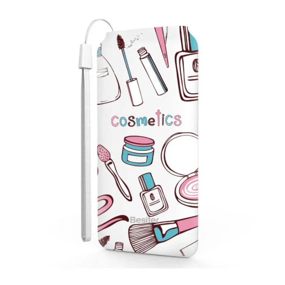 Cartoon Design 5000mAh Powerbank Dual USB Output Power Bank Portable Charger External Battery For Xiaomi MI iPhone X Note