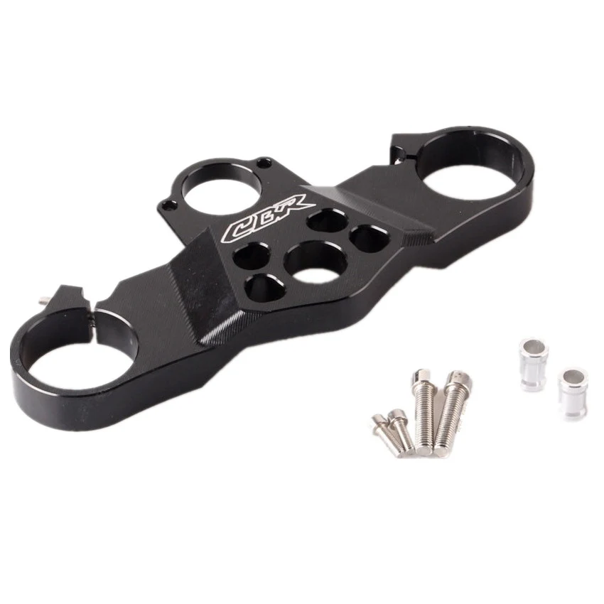 

CNC Aluminum For Honda CBR600RR F5 2005-2006 Front Upper Top Clamp Lowering Triple Tree Black