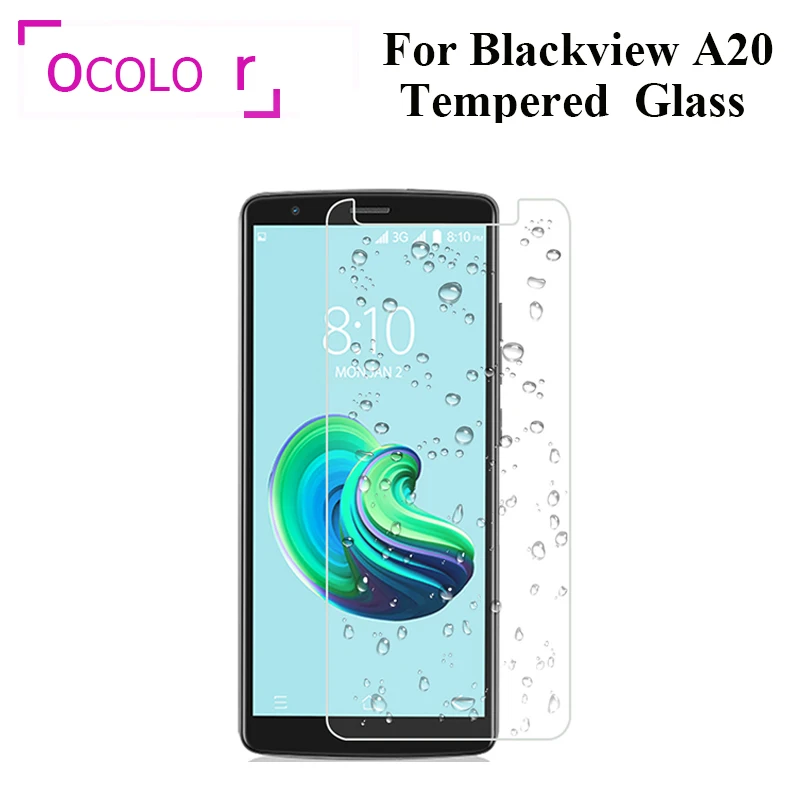 ocolor For Blackview A20 Tempered Glass Screen Protector Film Replacement Easy to Install Phone Accessories | Мобильные телефоны и