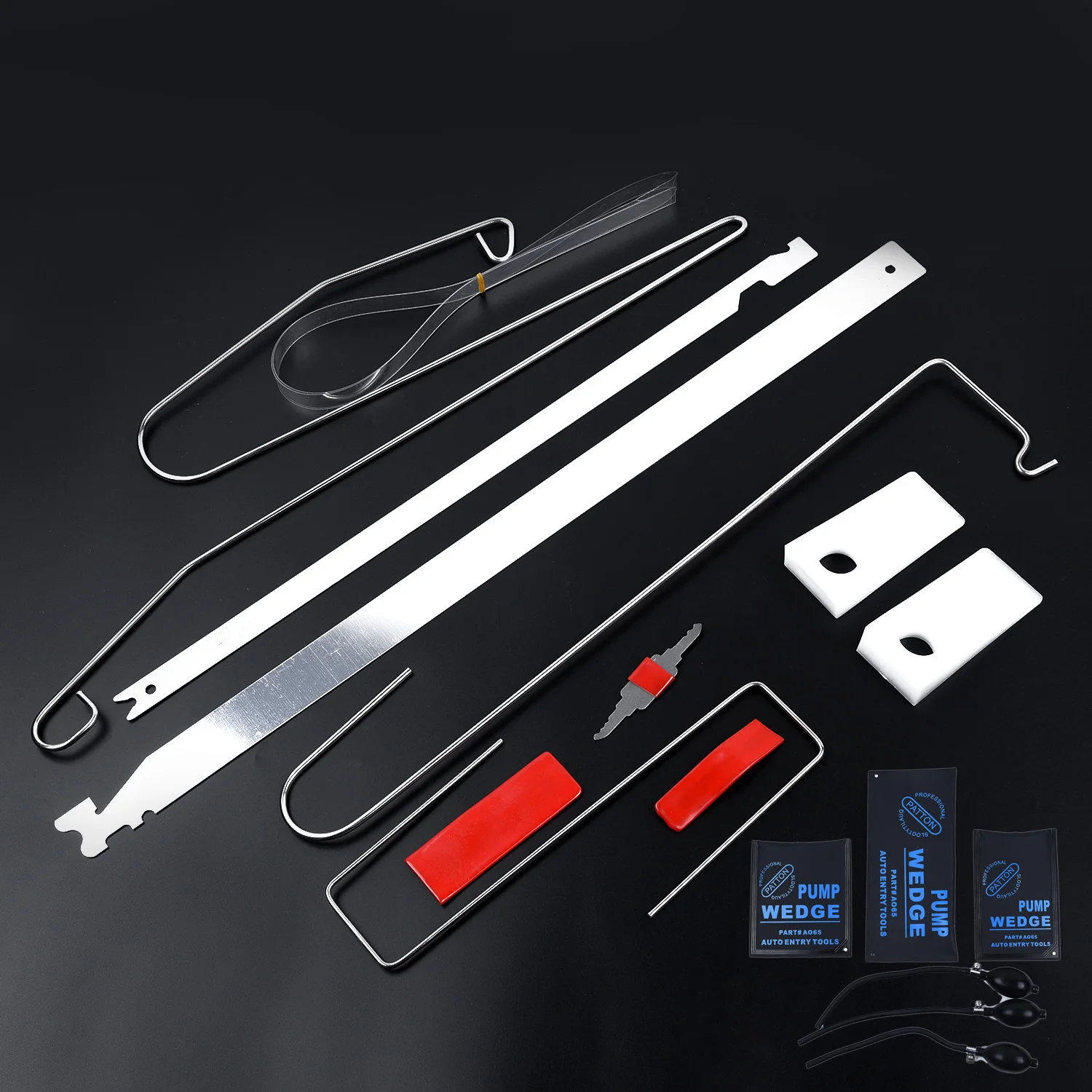 

9in1 Universal Car Door Key Lost Lock Out Emergency Open Unlock Repair Tool Used