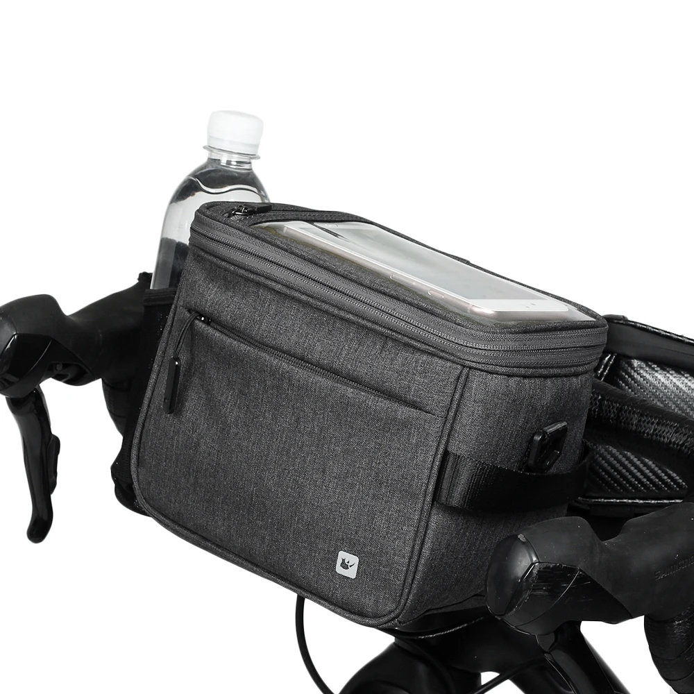 4.5L велосипедная Рама Bbag Водонепроницаемая велосипедная сумка на руль велосипедная ручка Передняя сумка корзина Наплечная Сумка с дождевиком