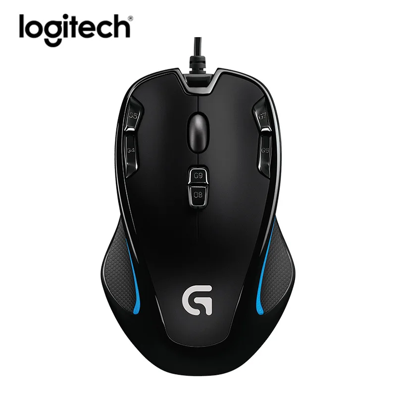 

Logitech G300s Raton Gaming Mouse 2500dpi Usb Wired Optical Sensor Both-handed Mause With 7 Color Backlit For Dota 2 Gamer Mouse