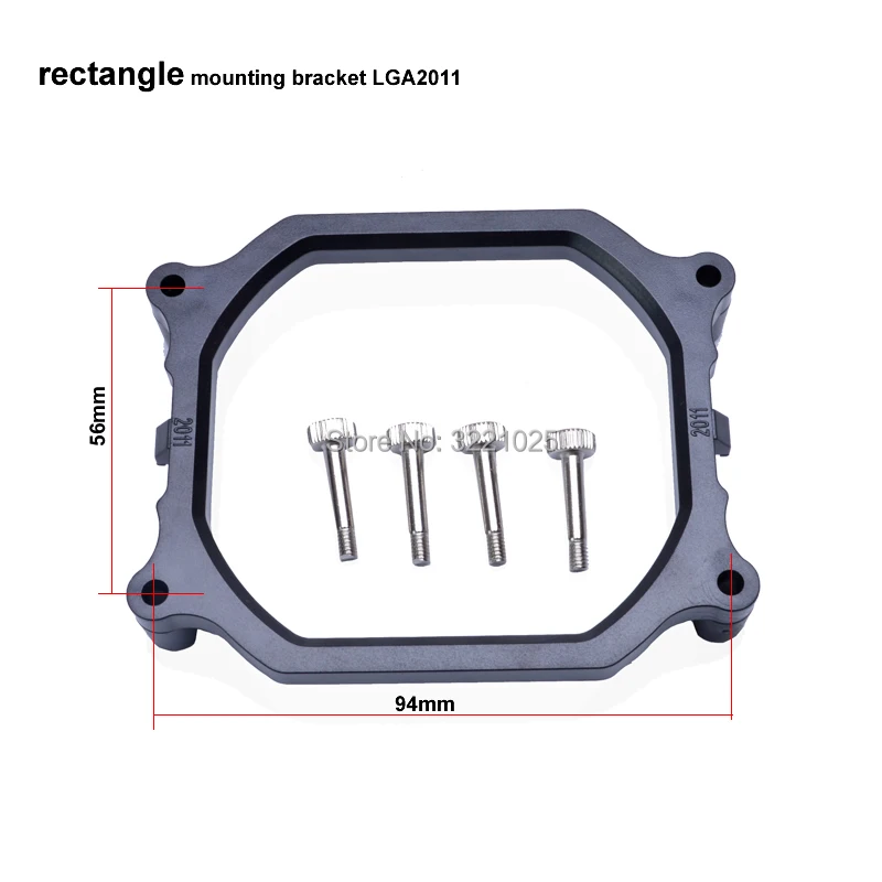 Монтажный кронштейн для материнской платы LGA2011 2011 узкий tpye Intel ЦП Xeon стойка вентилятора X79 X99 квадратная прямоугольная материнская плата