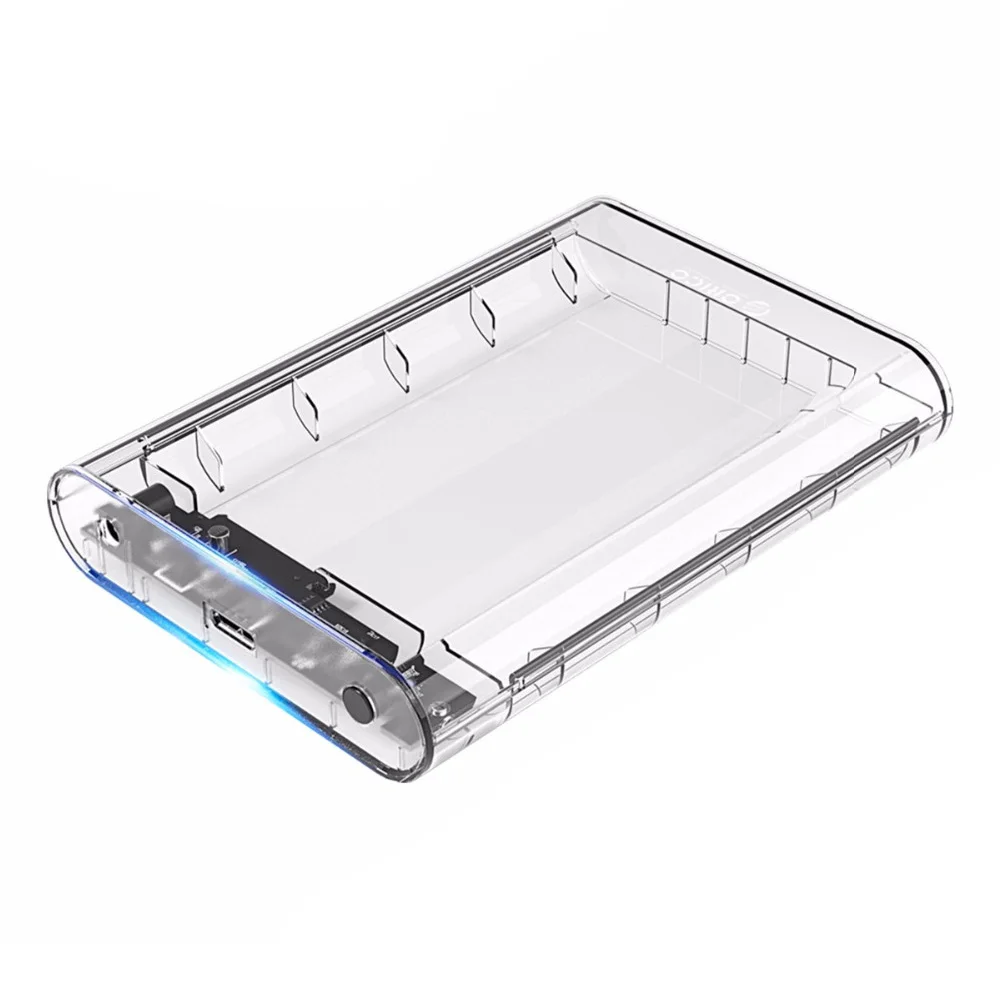 

Orico 3139U3 3.5 Inch Transparent Hdd Enclosure Case Usb 3.0 5Gbps Sata3.0 Support Uasp 8Tb Drives For Notebook Desktop Pc