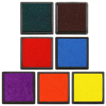 4 см Скрапбукинг Красочные Inkpad печать запечатывание свадебные карты украшение отпечаток пальца трафарет Изготовление поделок своими рукам...