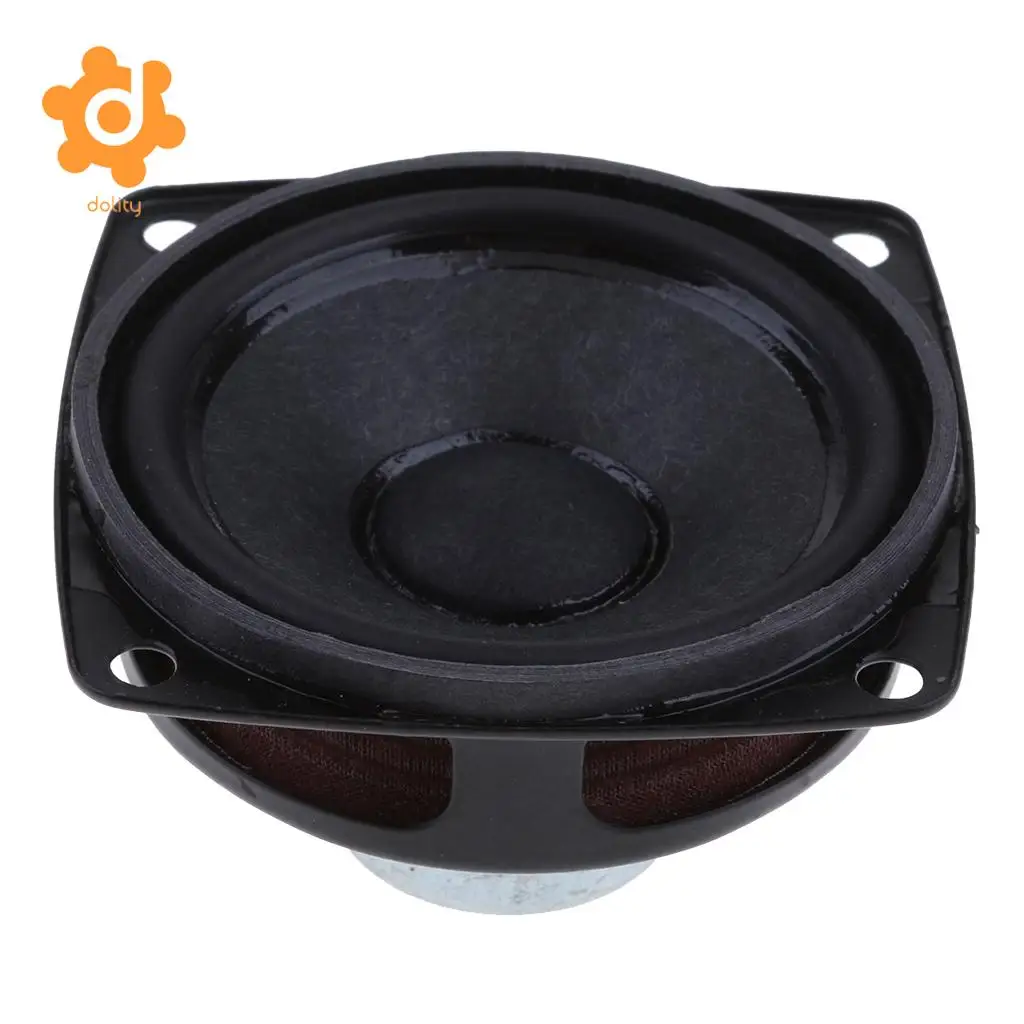 

dolity 57mm 8Ohm 10W Full range Audio Speaker Square Loudspeaker 16 Coil 1.30 inch