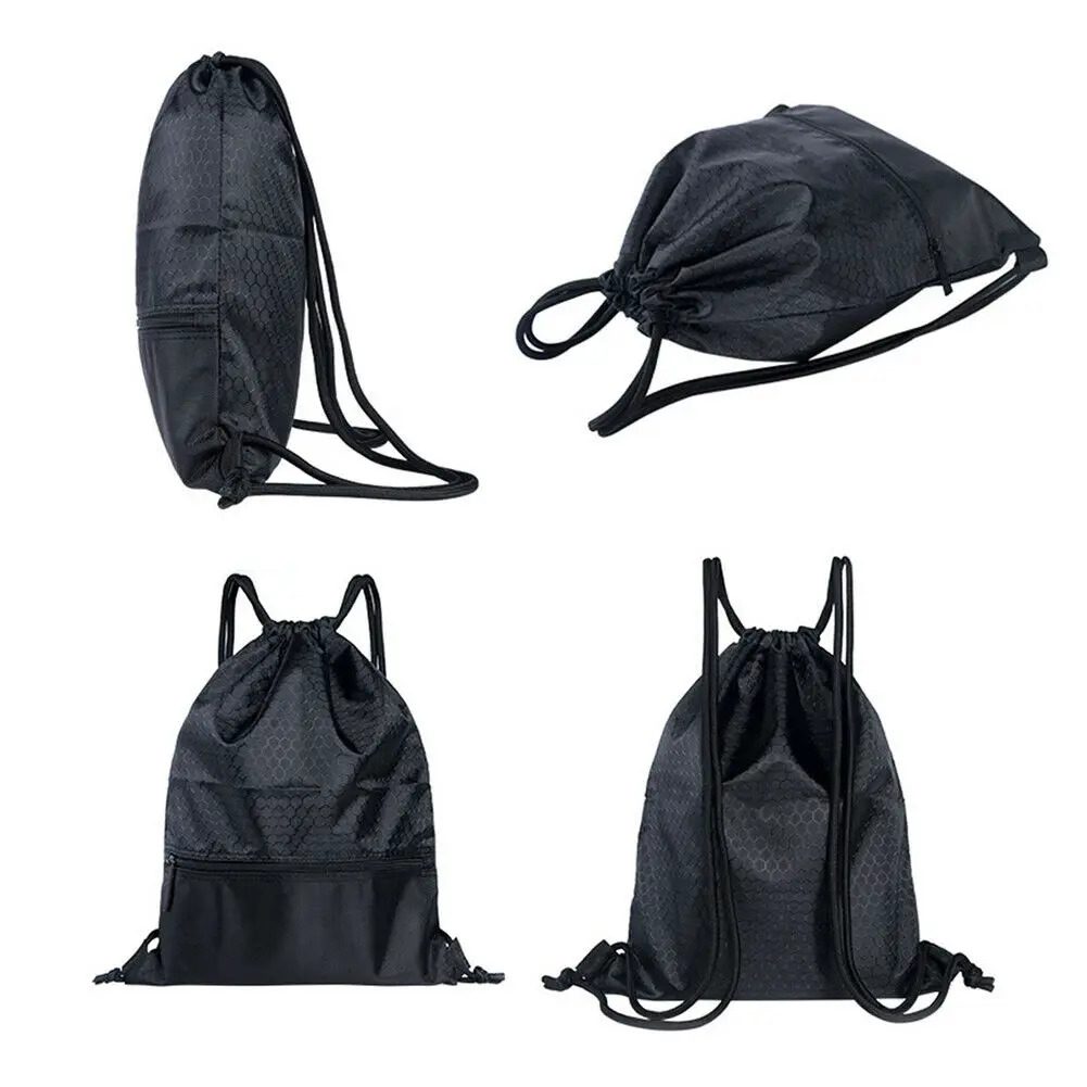 2019 heißer Mann Frauen Polyester String Kordelzug Zurück Pack Cinch Sack Gym Tote Tasche Schule Sport Tasche Neue Stil