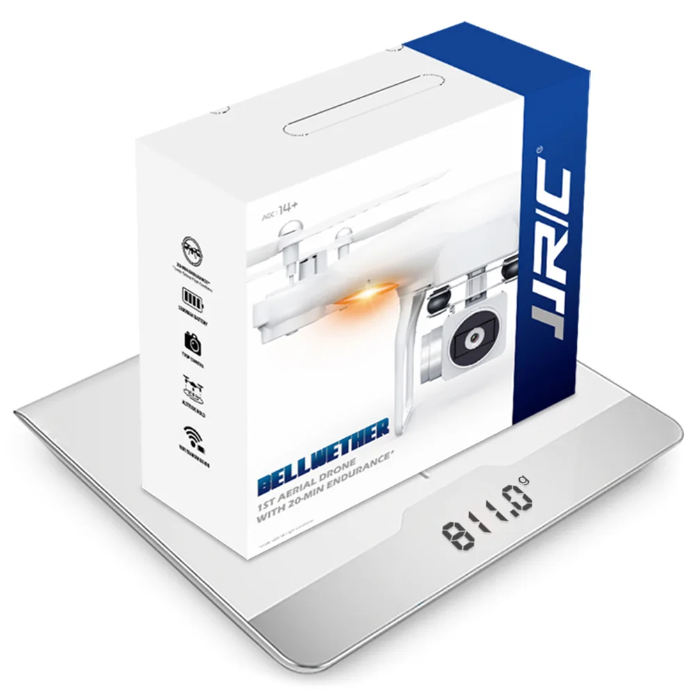 Новинка JJRC H68 Bellwether WiFi FPV 2MP 720P HD камера 20 минут время полета RC Дрон Квадрокоптер RTF