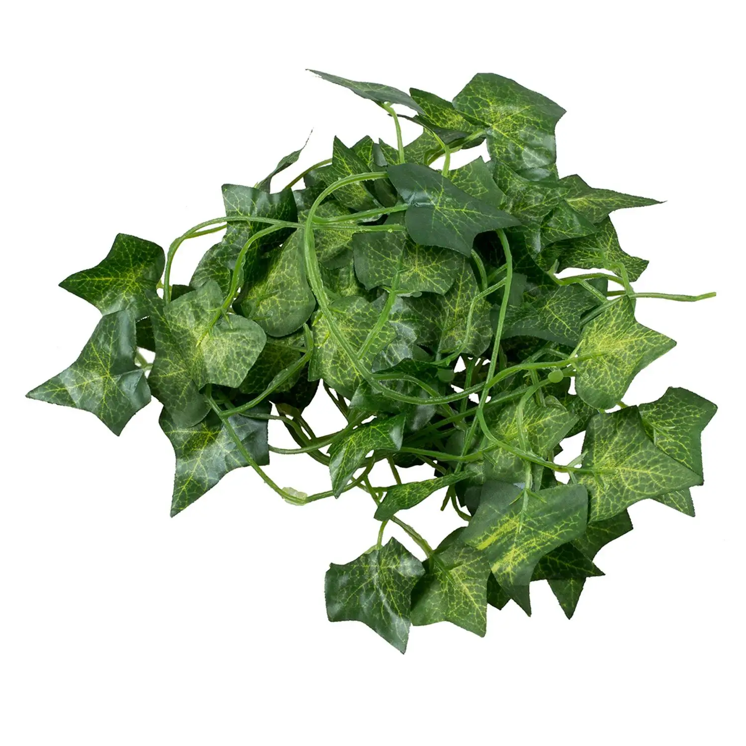 

Hot-2M 6.6 Feet Artificial Ivy Fake Foliage Leaf Flowers Plants Garland Garden Decoration 2M (Sweet potato leaf)