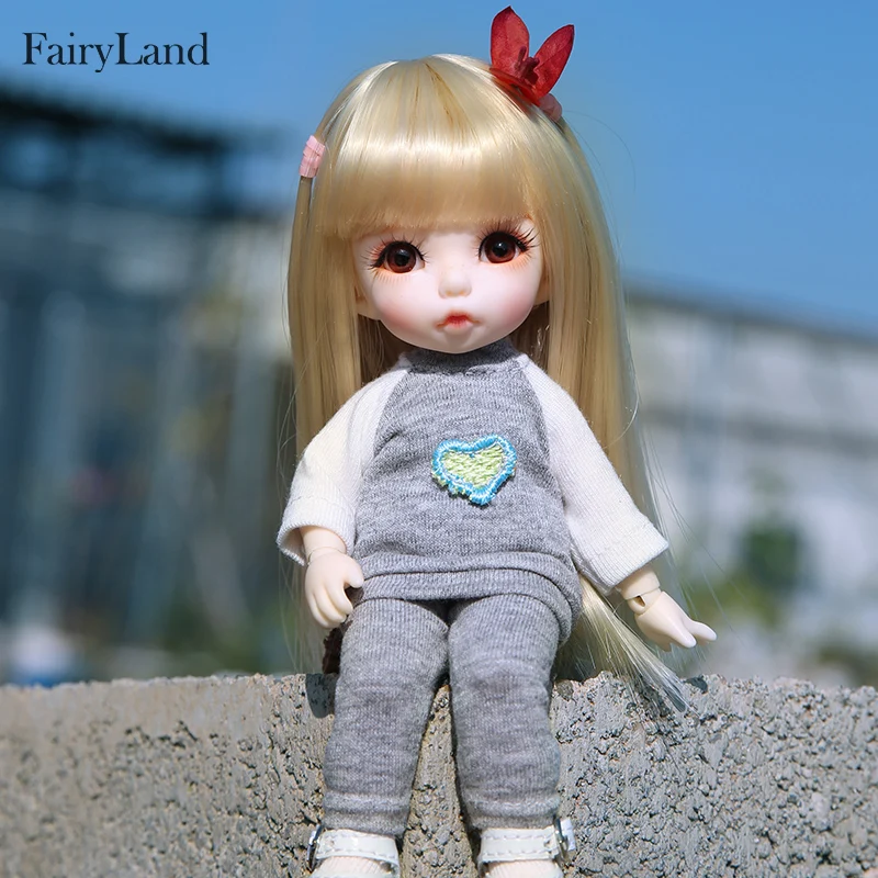 Free Shipping Fairyland Pukifee Ante 1/8 BJD Dolls Cute Resin Figure Fullset Full Package Option Toy for Girls FL