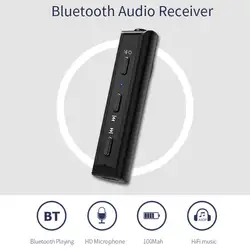 Bluetooth Car Kit G29 AUX Беспроводной HIFI музыкальный bluetooth-ресивер 3,5 мм Jack Handsfree автомобильный аудио-Музыка адаптер