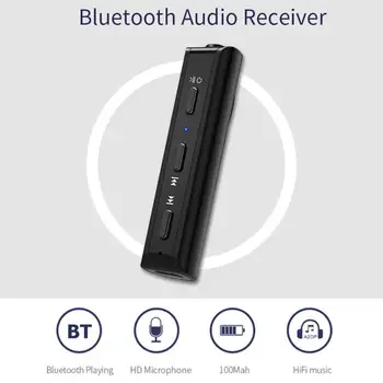 

Bluetooth Car Kit G29 AUX Wireless HIFI Music Bluetooth Receiver 3.5mm Jack Handsfree Car Kit Audio Music Adapter Player