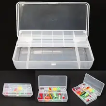 Двухслойная приманка, ящик для инструментов, пластиковая коробка, хранилище для рыболовных снастей, рыболовные принадлежности, аксессуары для всех видов приманки