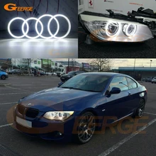 Для BMW 3 серии E92 E93 LCI 328i 335i 335is Coupe и cabriolet отличное Ультра яркое освещение smd led angel eyes kit DRL