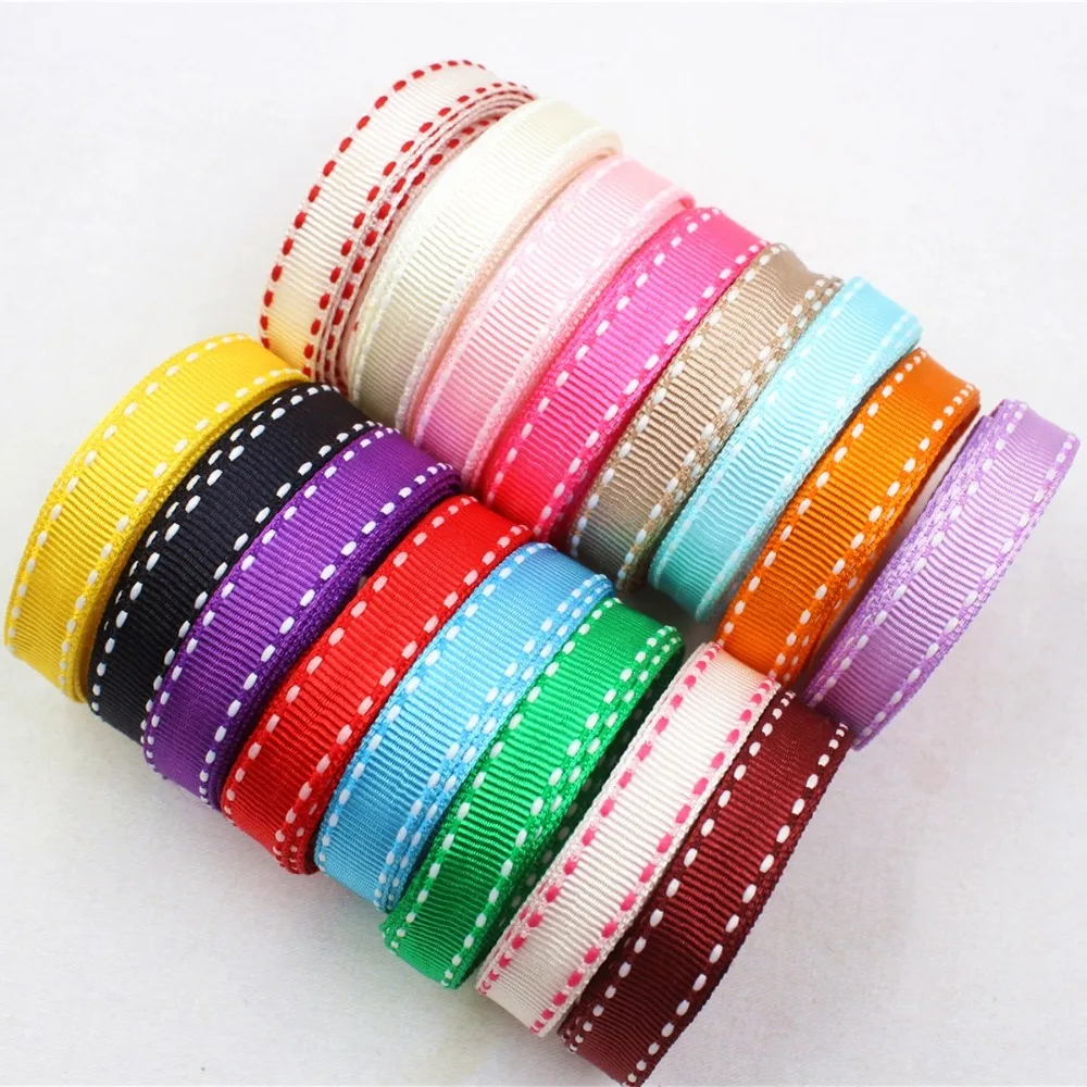 

169251 , 9mm Checking out DIY accessories hair accessories double faced ribbon jumper ribbons, clothing accessories material
