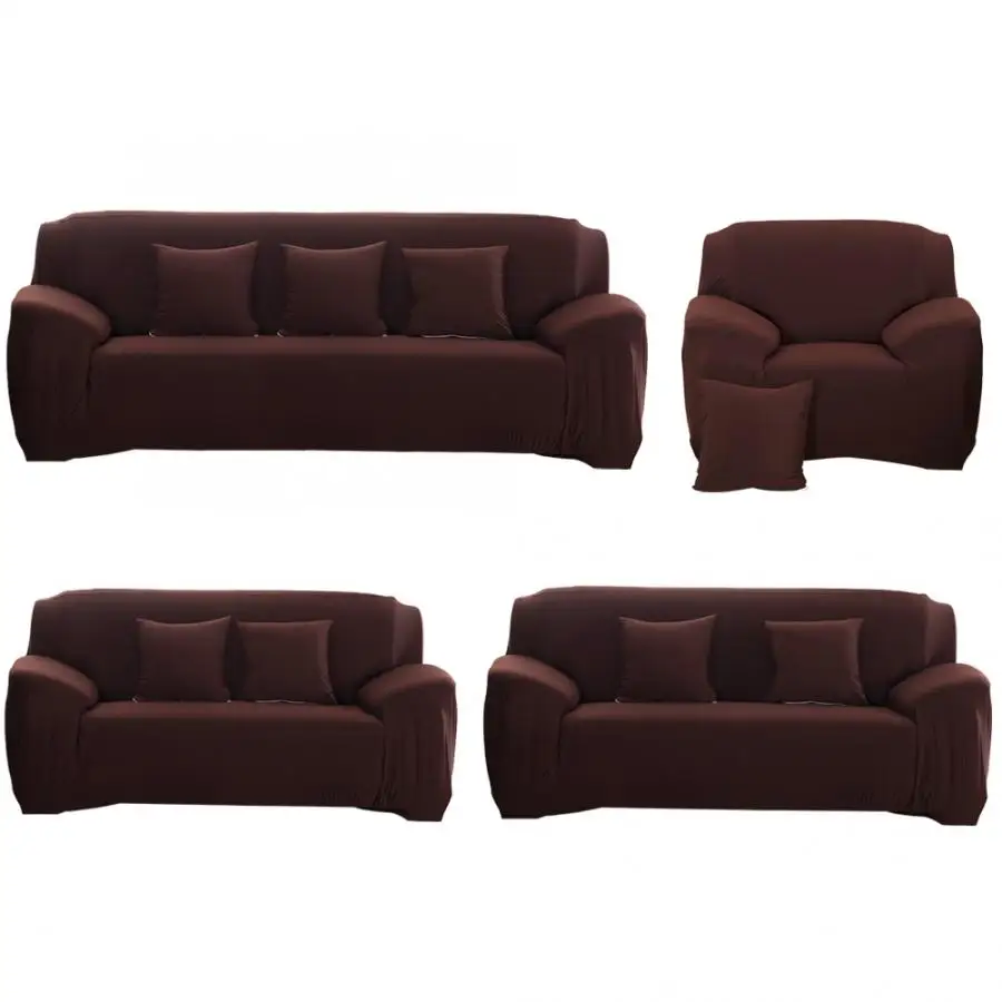 

Waterproof Elastic Dustproof Slipcover Sofa Cover Cushion Protector Sofa Cover Couch Sofa Towel 1/2/3/4-seater