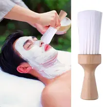 Уход за волосами щётка с деревянной ручкой для стрижки волос, щетка для очистки щетка для обметания волос салон шеи укладке волос и набором инструментов для чистки