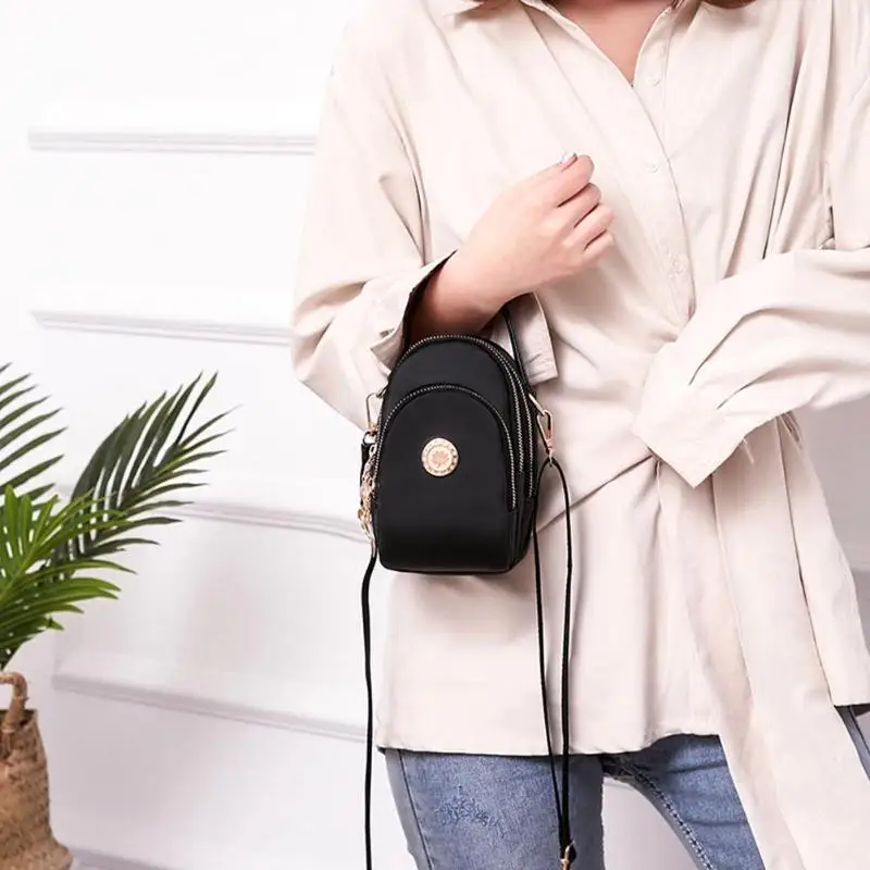 

Small Crossbody Messenger Bags Women Mobile Phone Shoulder Bag Wallet Bag