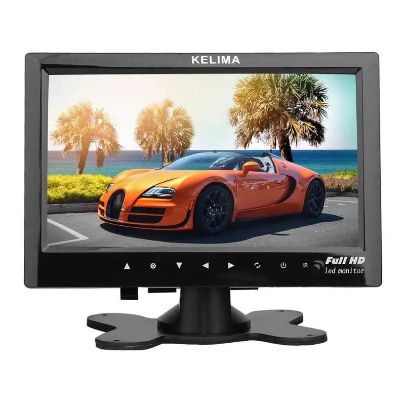 

7 inch High-definition TFT Display Monitor Waterproof 18LED IR Night Vision CCD Parking Reverse Backup Rear View Camera