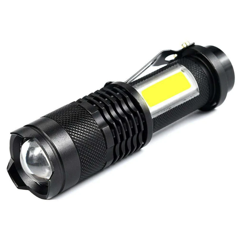 

DE.SOUL Mini COB Zoom Flashlight Camping Riding Lights Pocket Light Waterproof Shock Resistant Hard Light Torch