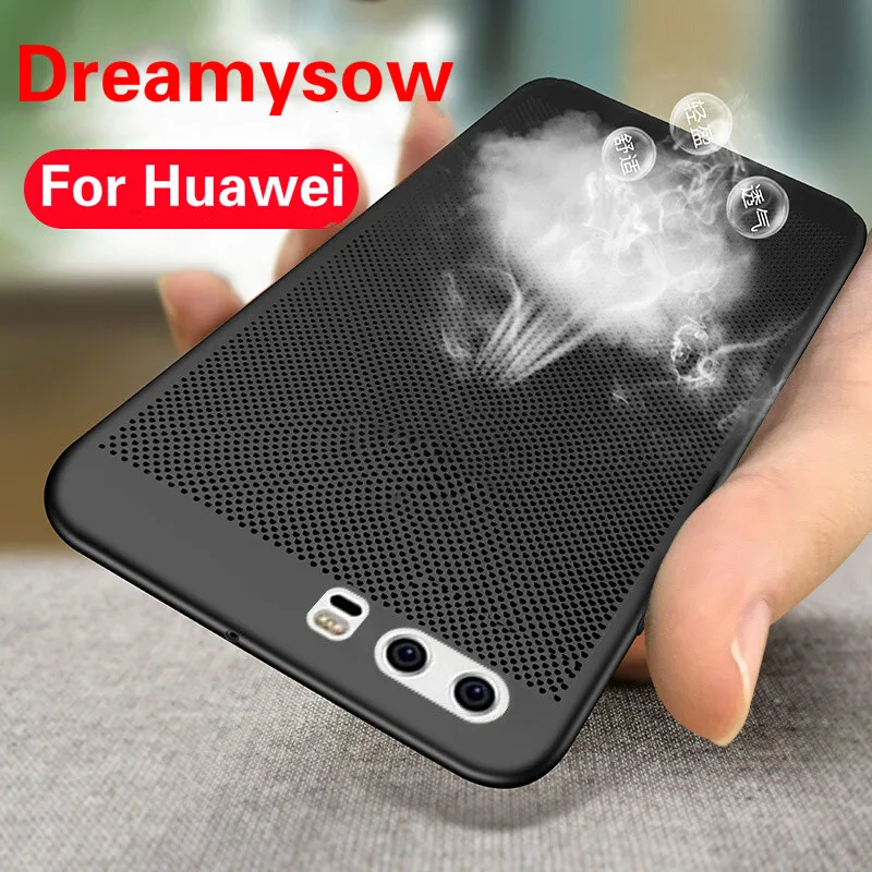 Теплоотвод ПК чехол для huawei P20 Pro mate 20 10 P10 Lite Honor 8X 9i 8 9 P8 P9 охлаждающий матовый