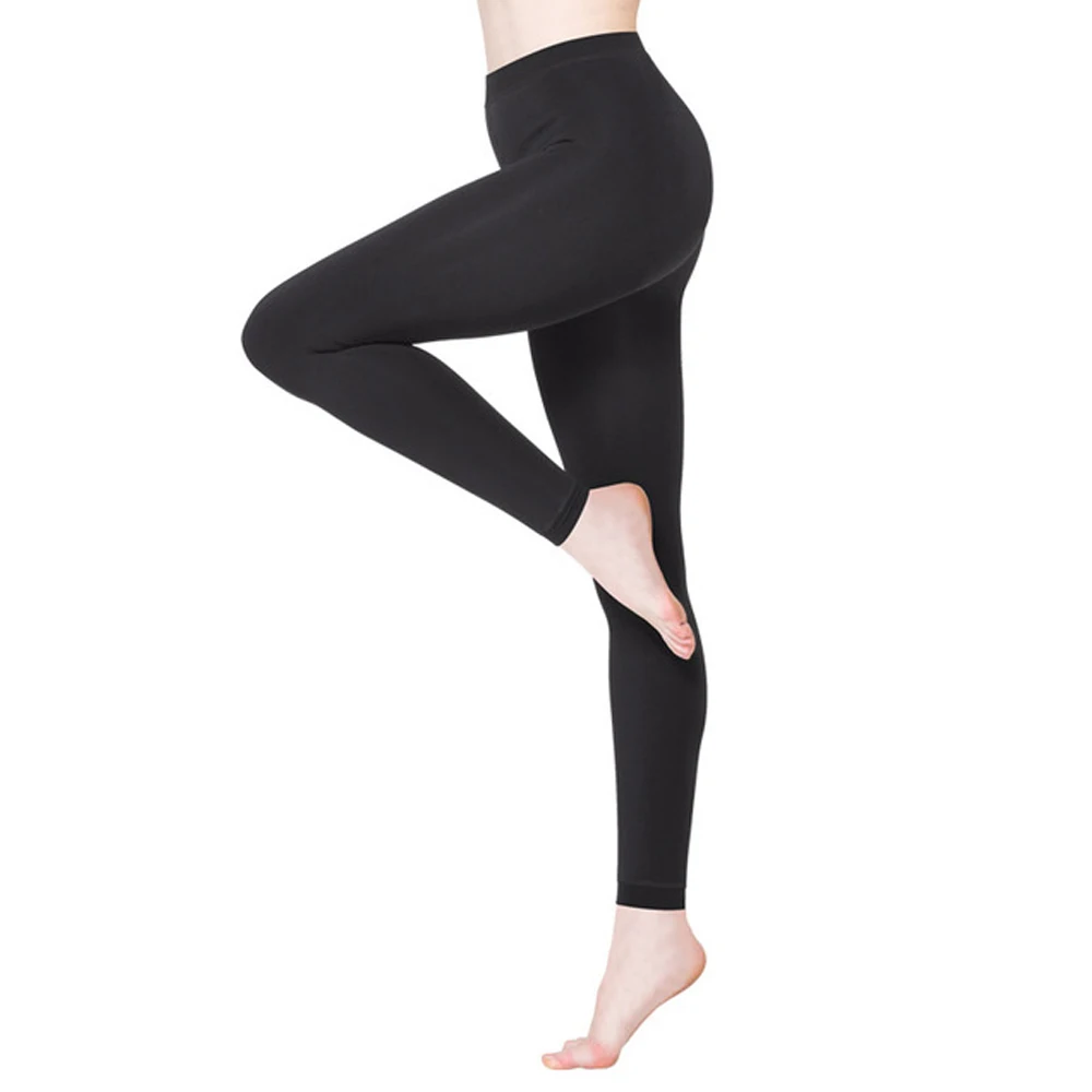 New Autumn Winter Warm Legging High Elastic Waist Cover Heel Velvet