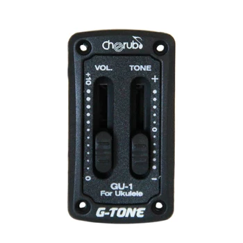

Cherub Acoustic Ukulele Preamp GU-1 Passive onboard 1 Band EQ for Ukulele / Ukuele Pickup guitar pick holder