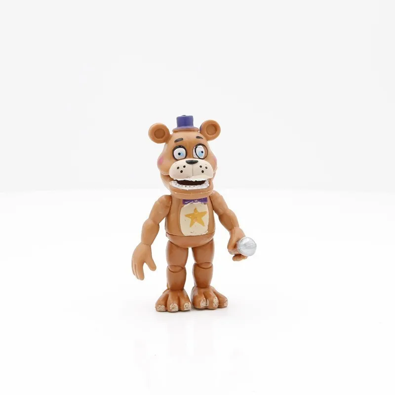 Экшн фигурки пять ночей у Фредди Мультяшные куклы FNAF Фокси Чика Бонни игрушки для