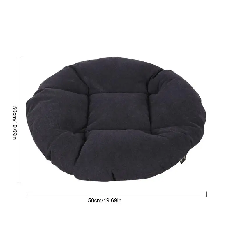 اليابانية نمط 50*50 القطن الكتان وسادة مقعد الشتاء مكتب كرسي طويل الساق الخلفي وسائد للمقعد أريكة وسادة الأرداف مخدة كرسي