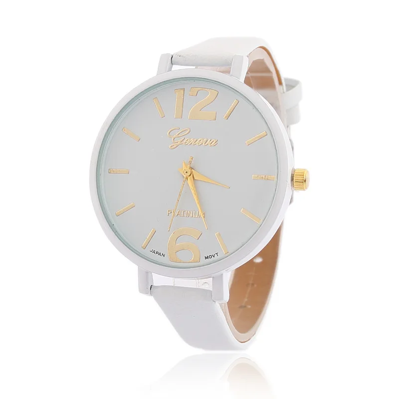 Женские часы Reloj Mujer кожаный ремешок повседневные Аналоговые кварцевые наручные