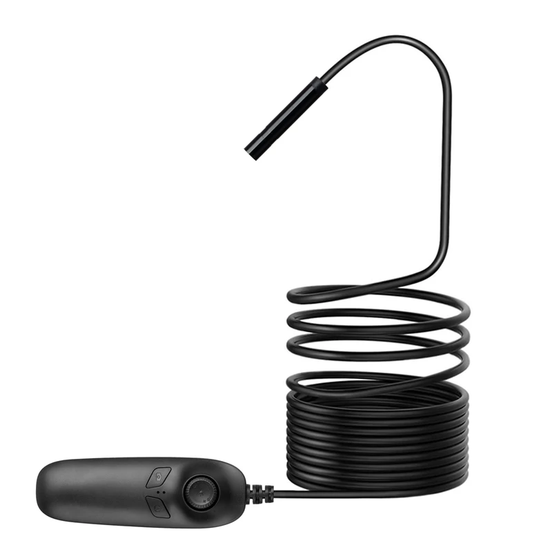 

Wifi Endoscope Camera Hd 1200P 10M Mini Waterproof Hard Wire Wireless 8Mm 8 Led Borescope Camera For Android Pc Ios Endoscope