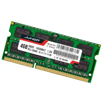 

Juhor Ddr3 4G 1.5V 204 Pin Ram Memory For Laptop(1600Mhz)
