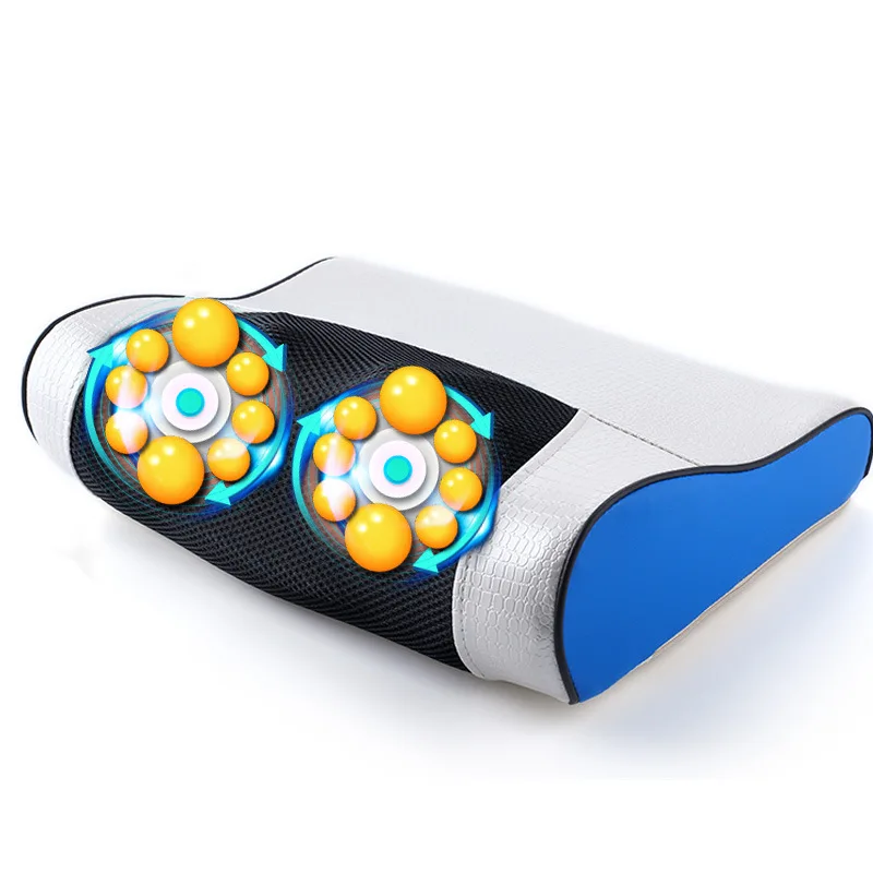 

Neck Massage Pillow Infrared Heating Neck Shoulder Back Body Massage Relax Cervical Health Care Muscle Stimulator Massageador