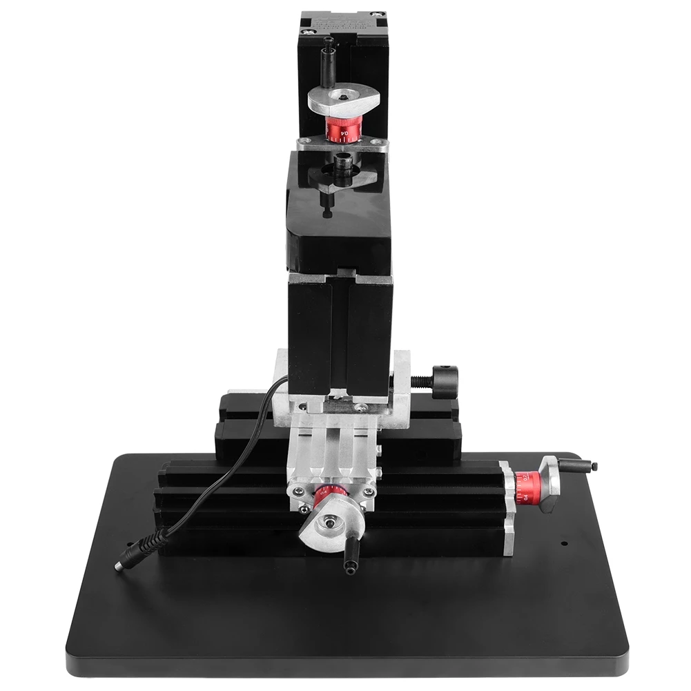 60 Вт 12000 об/мин мини металлический токарный станок DIY Миниатюрный фрезерный станок Miller 100-240 В mesa taladro TZ20005M фрезерный стол