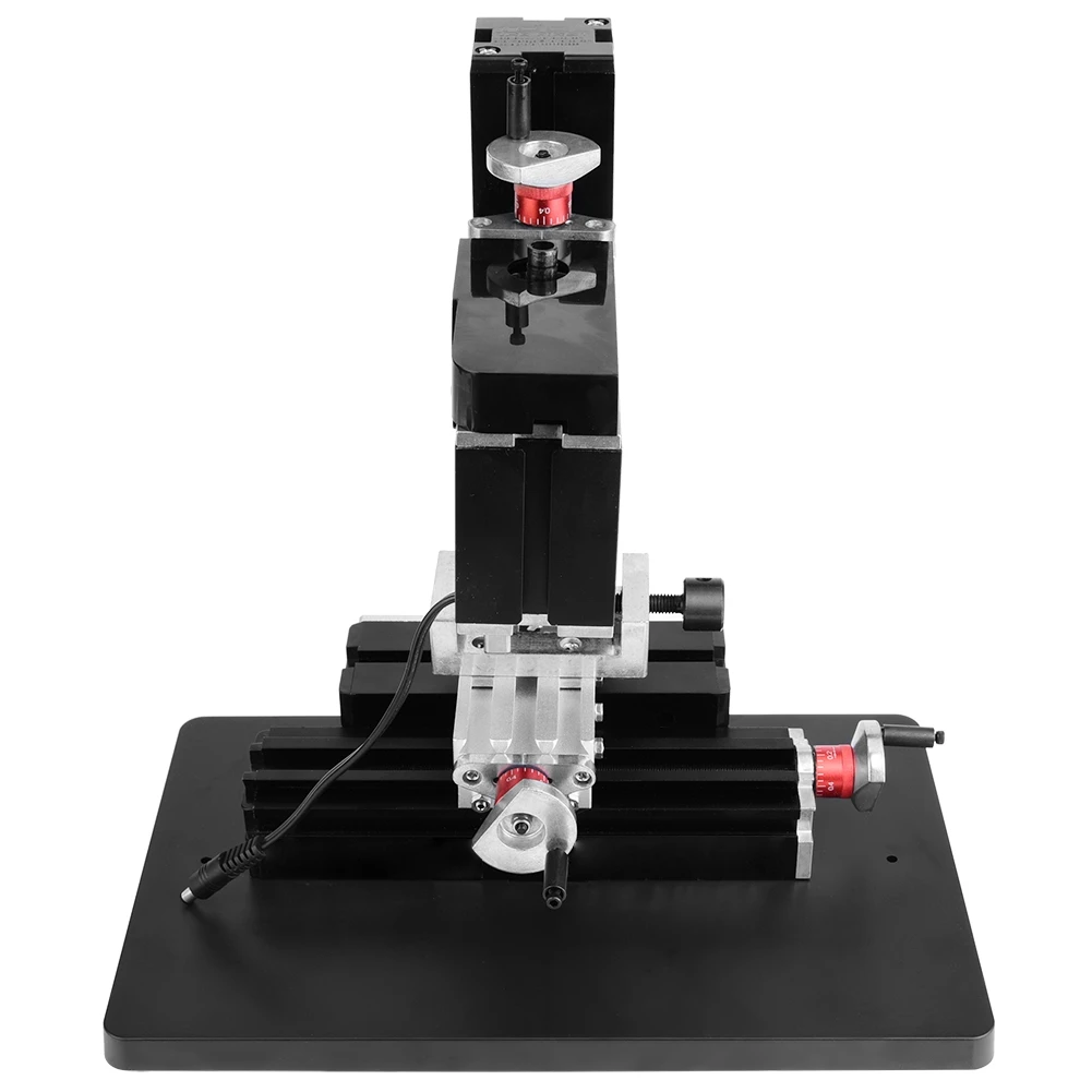 60W 12000RPM Mini Metal Lathe DIY Miniature Milling Machine Miller 100-240V mesa taladro TZ20005M milling table milling table