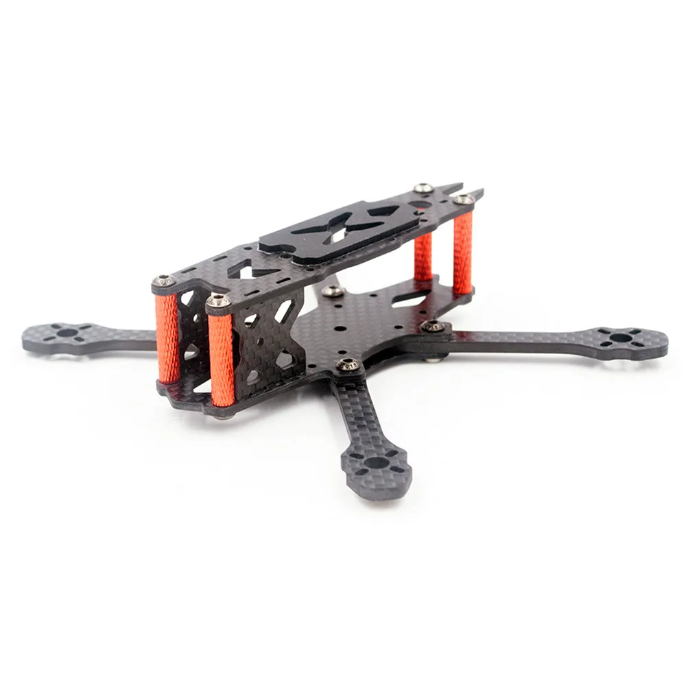 AlfaRC FS135 135mm Wheelbase 3mm Arm Thickness 3K Carbon Fiber Frame Kit for RC Drone FPV Racing Spare Part DIY Accessories | Игрушки и